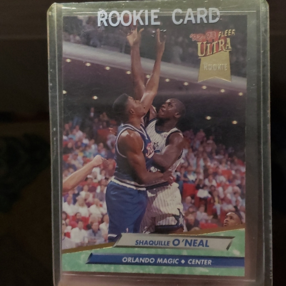 Shaquille O'neal Rookie Card